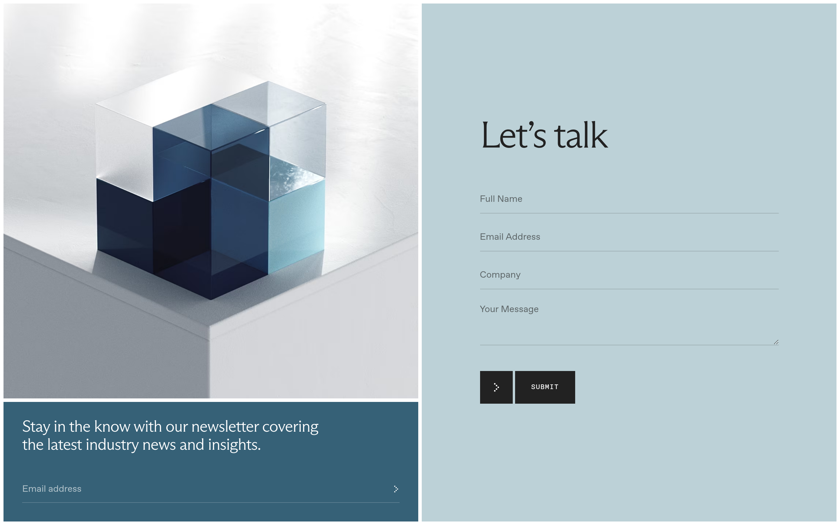 Stack Contact design
