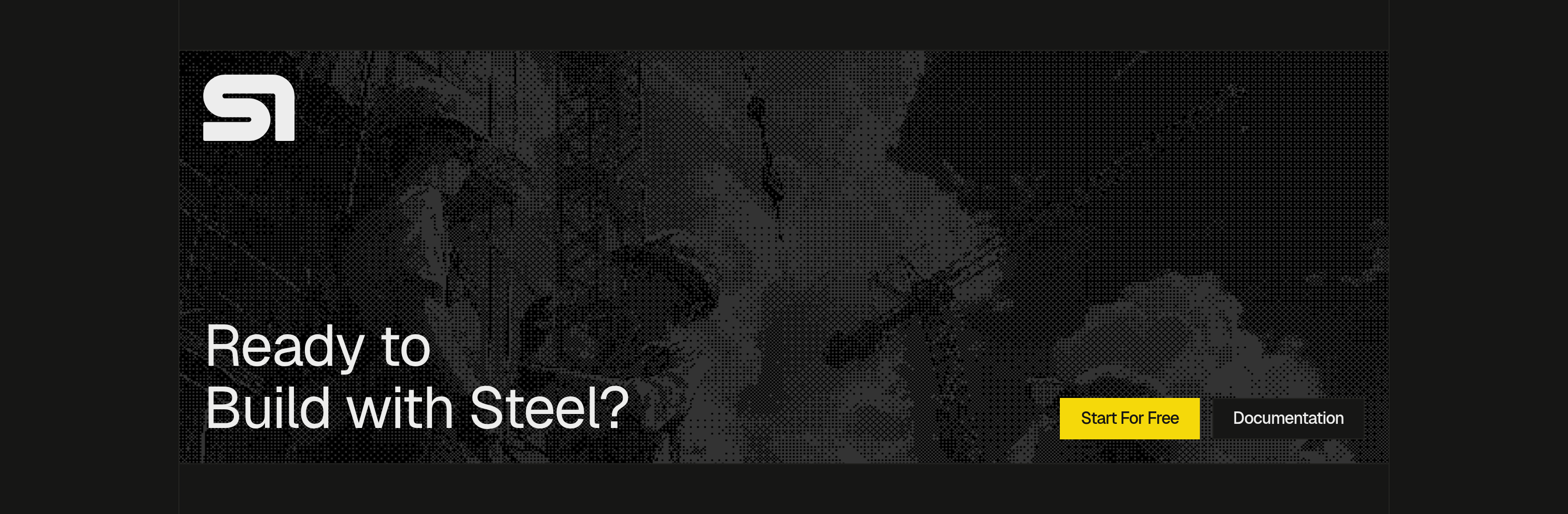 Steel Call to Action design
