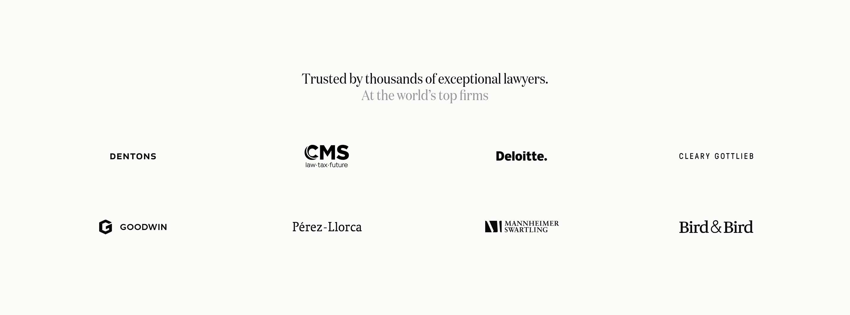 Client Logos section preview