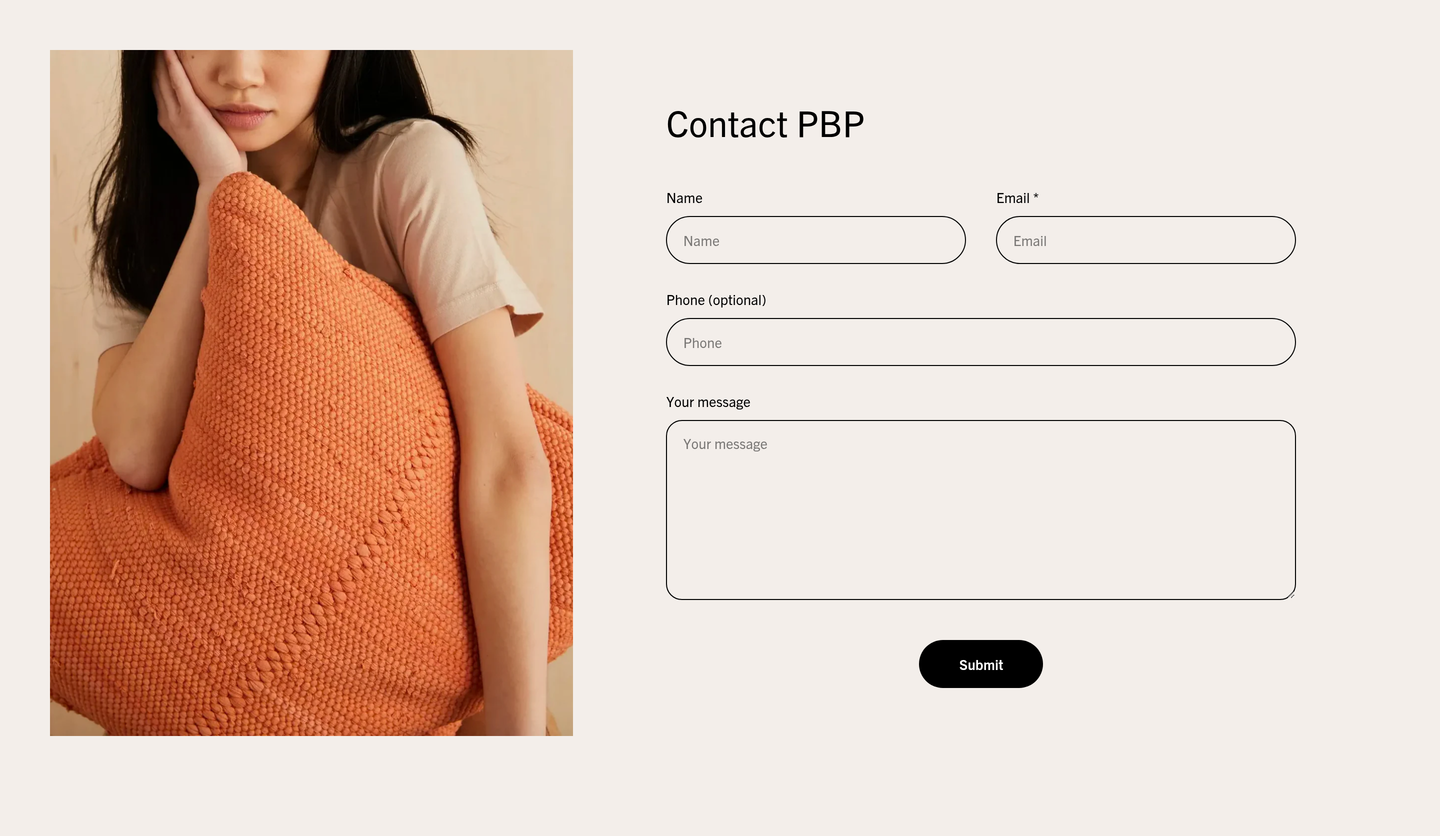Powered by People Contact design
