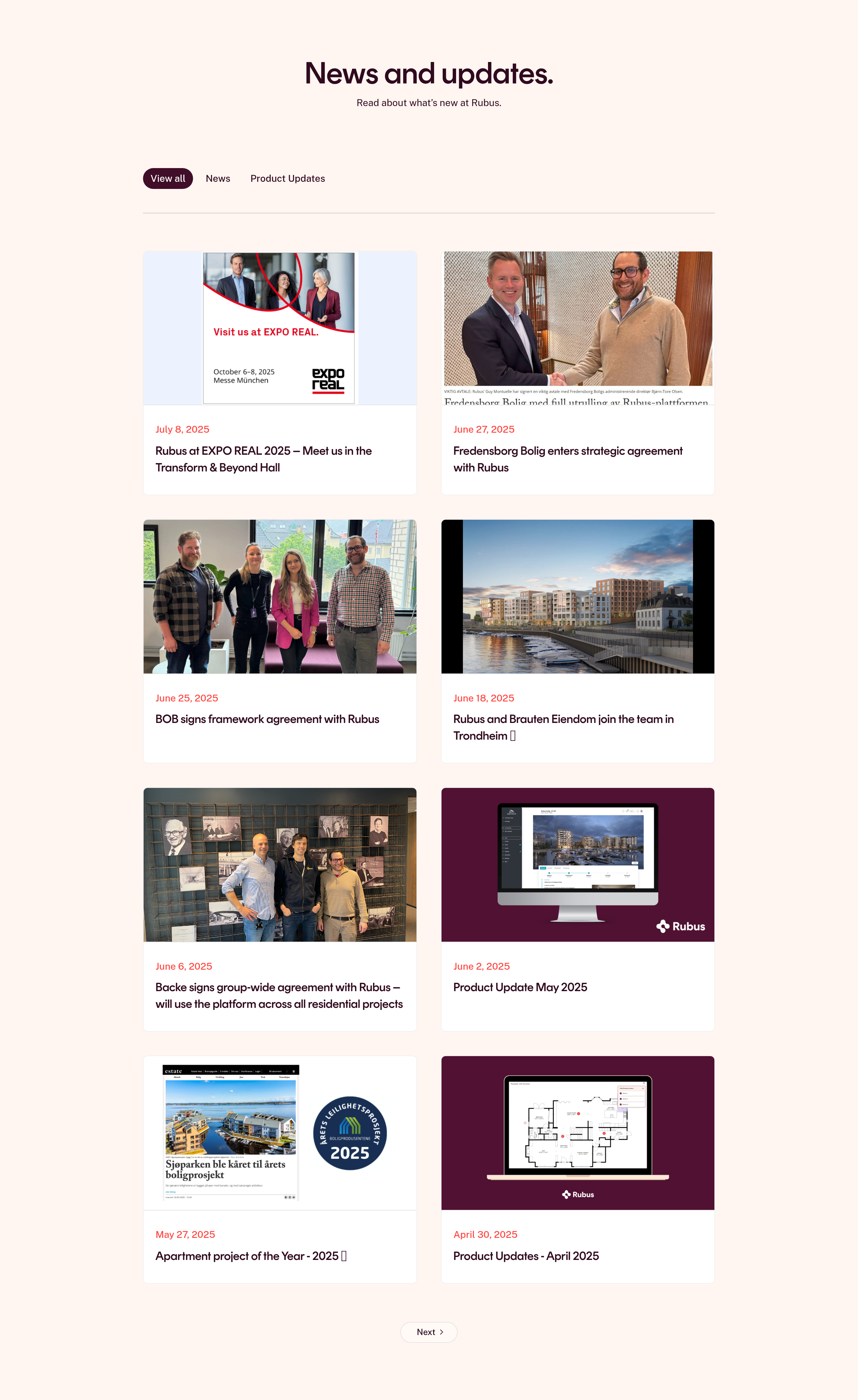 Rubus Blog design