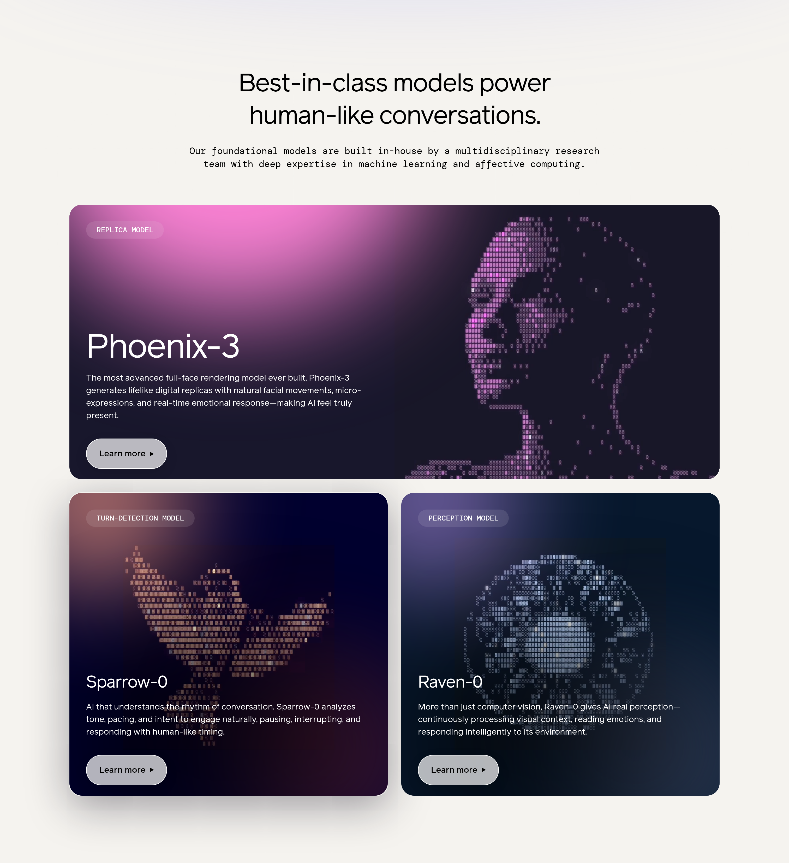 Tavus Feature design