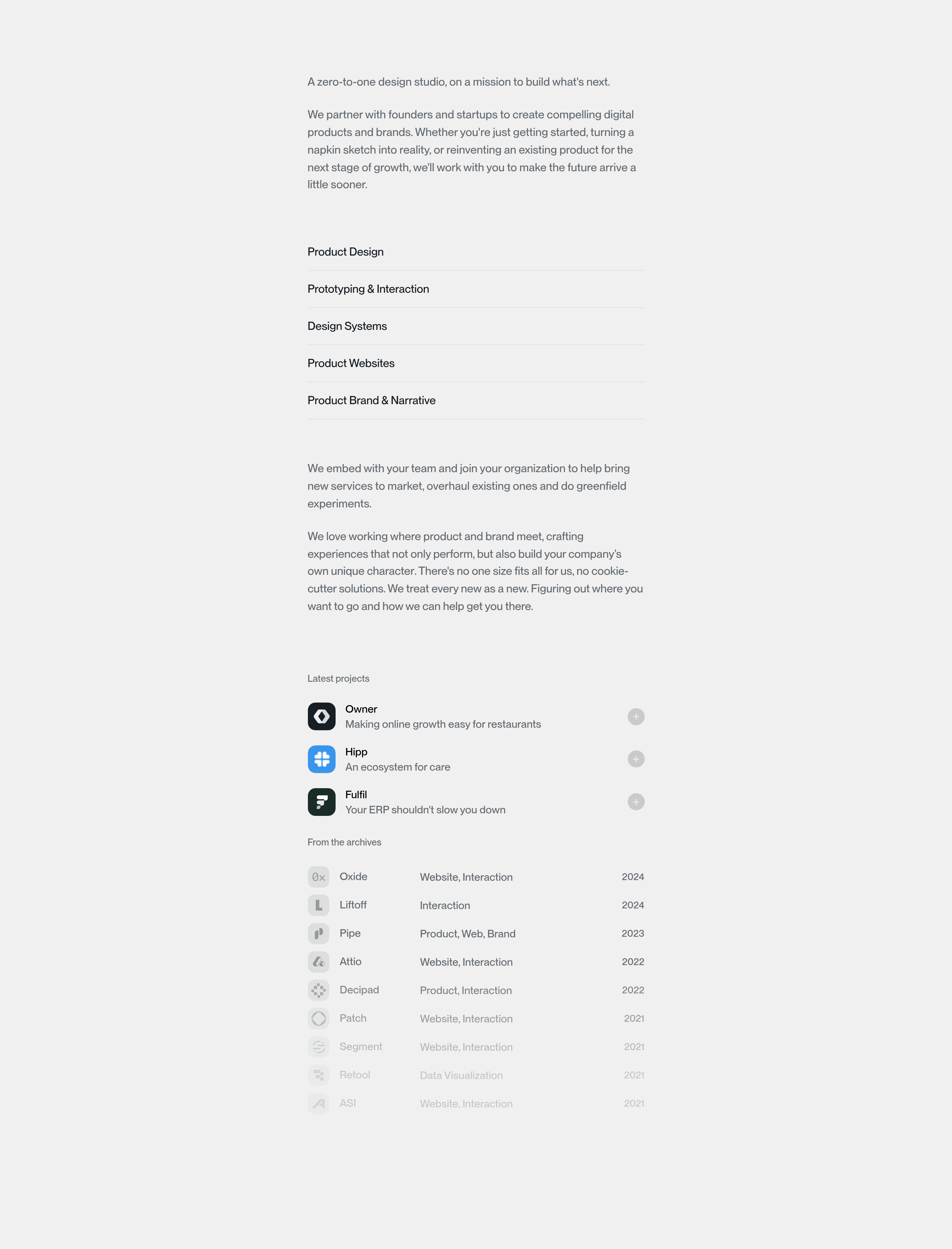 Character About Us design