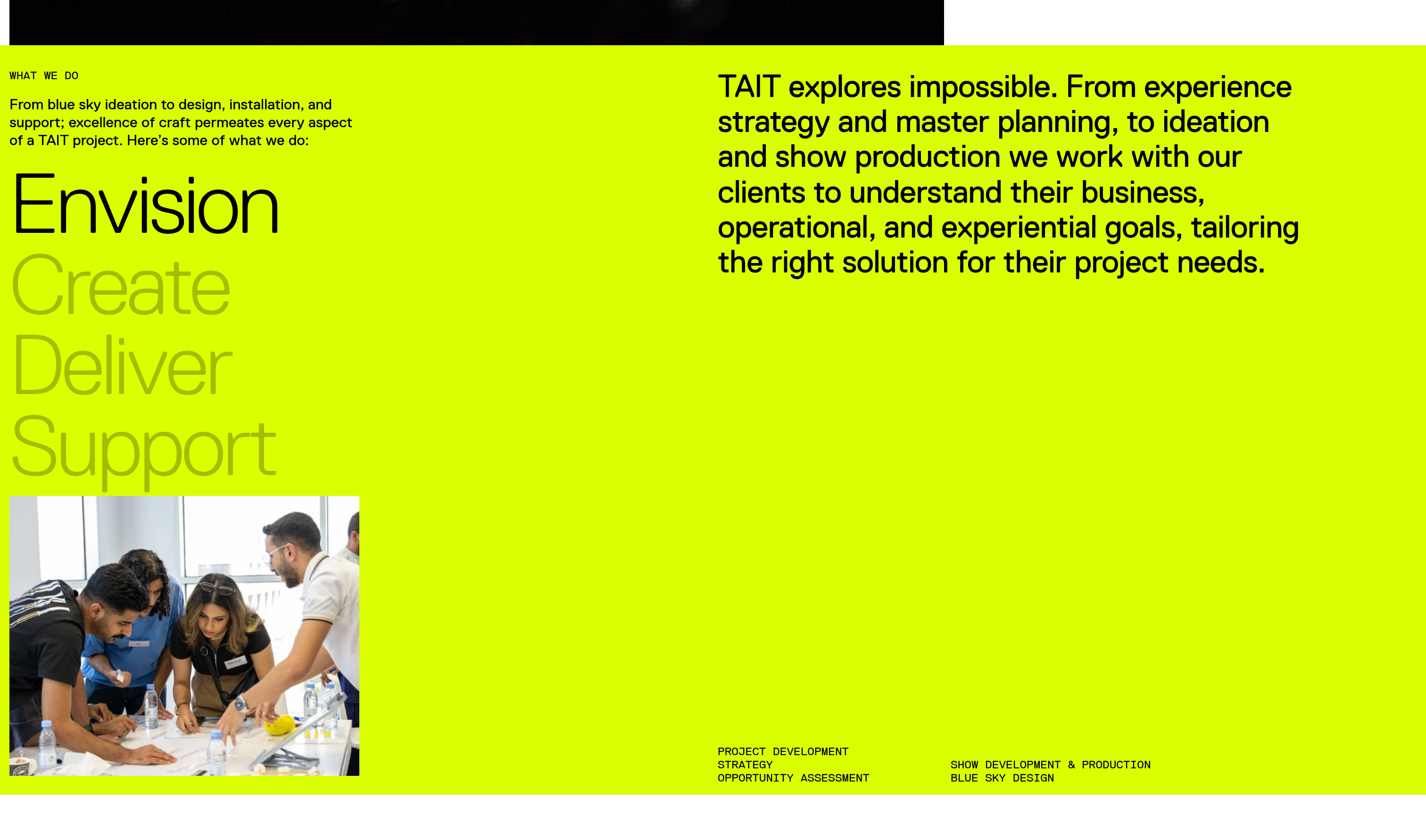 TAIT Feature design