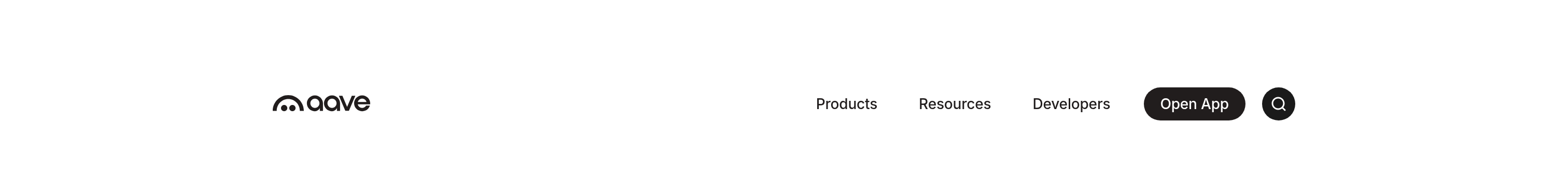 Aave Header design