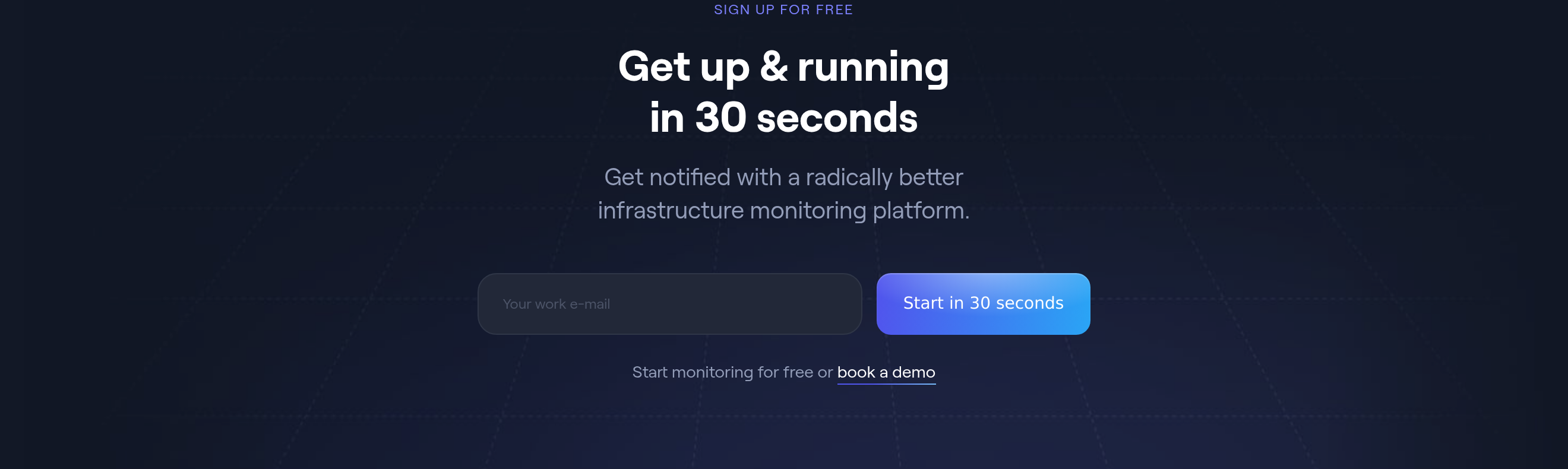 Better Stack Call to Action design