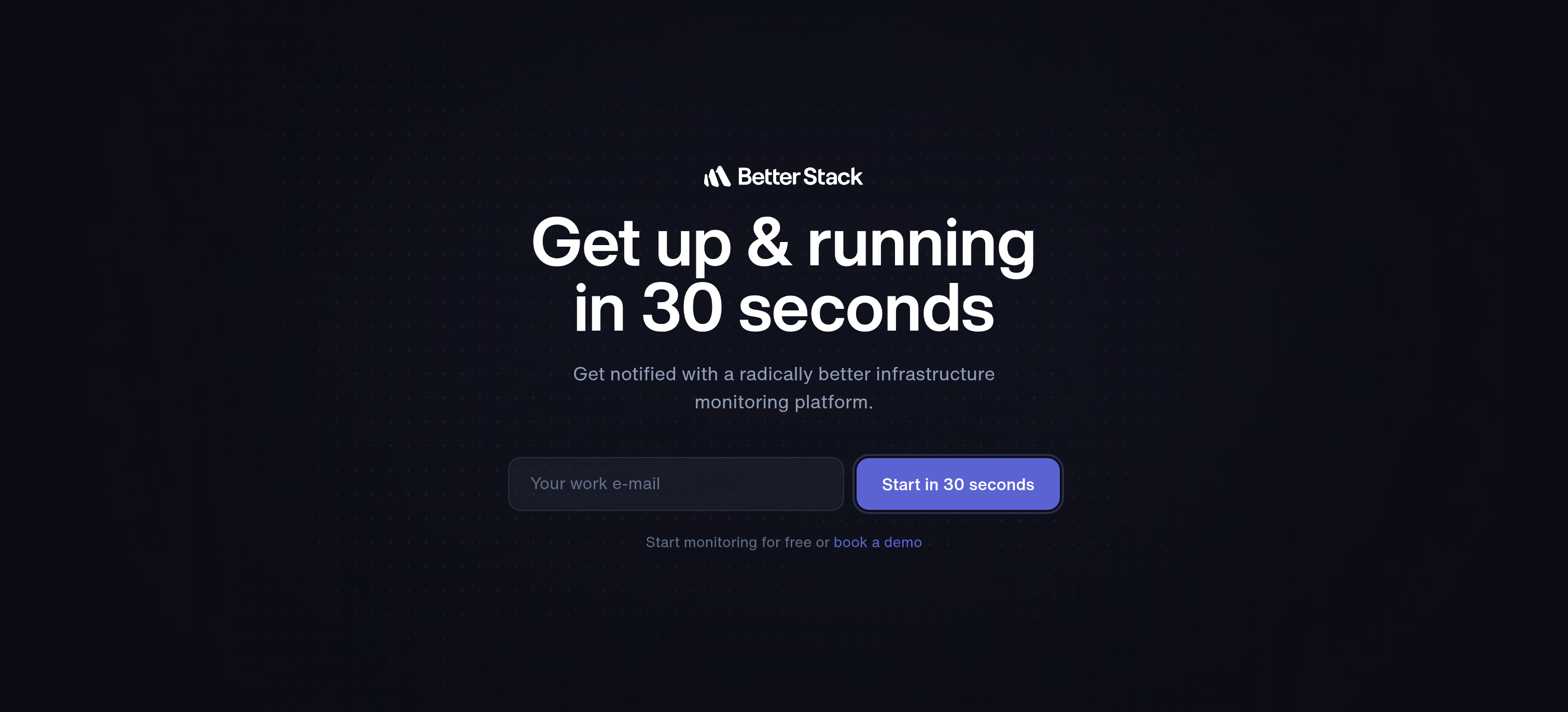 Better Stack Footer design