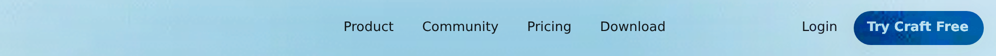 Craft Header design
