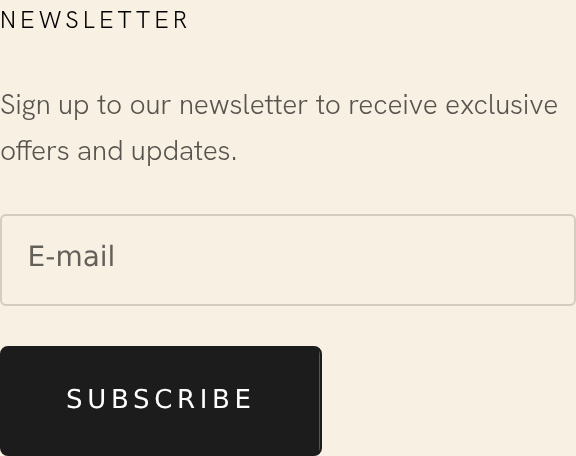Mason Garments Newsletter design