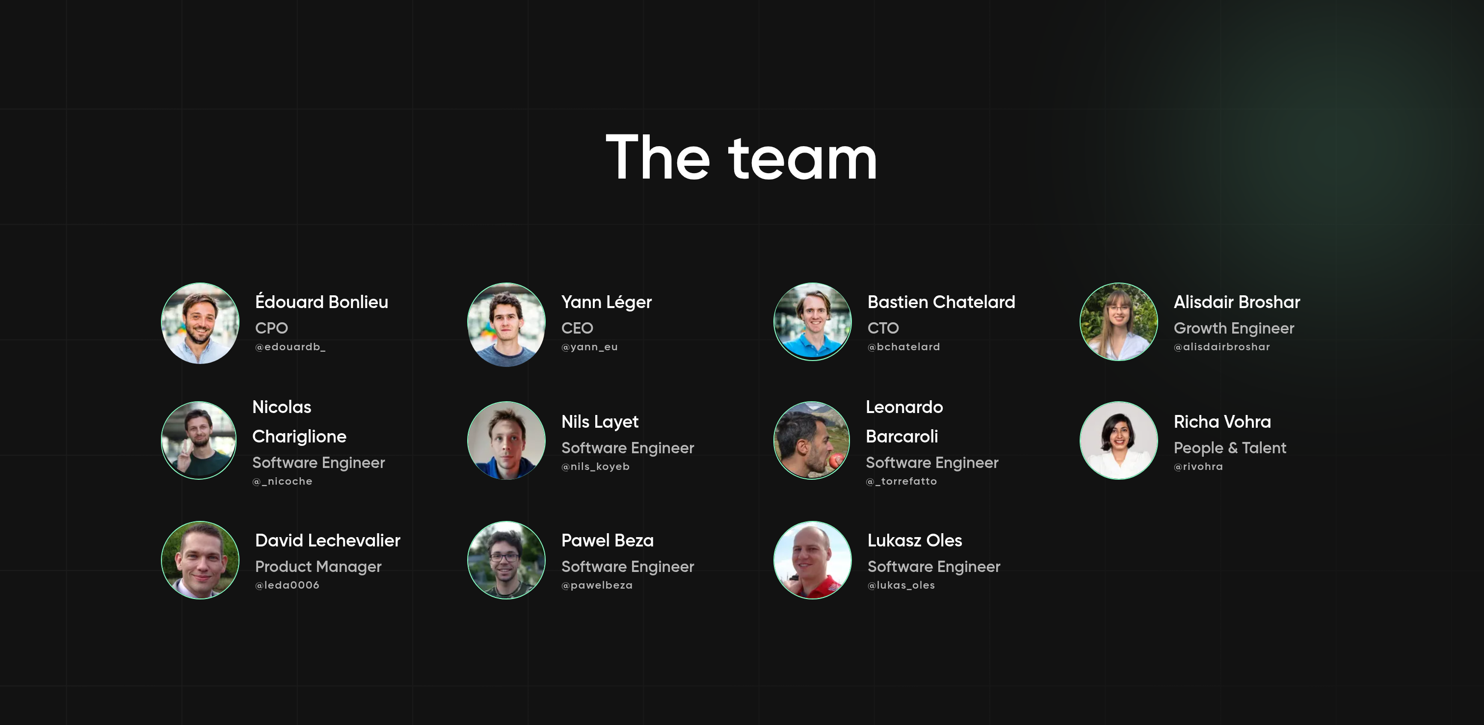 Koyeb Team design