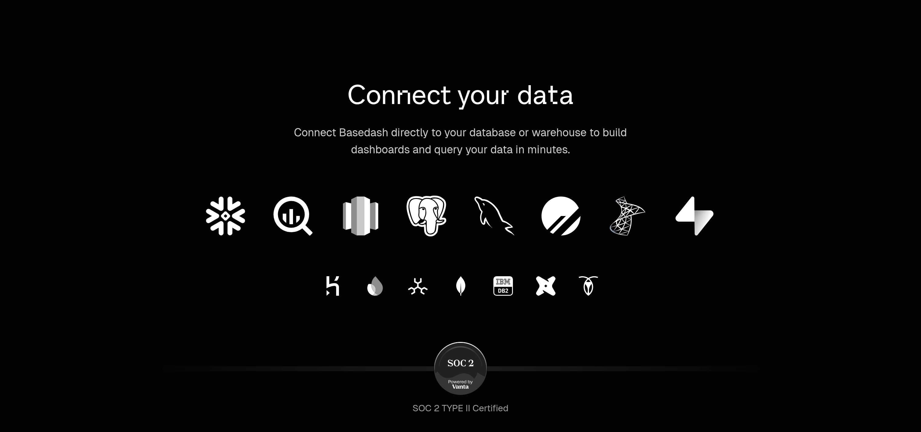 Basedash Integrations design