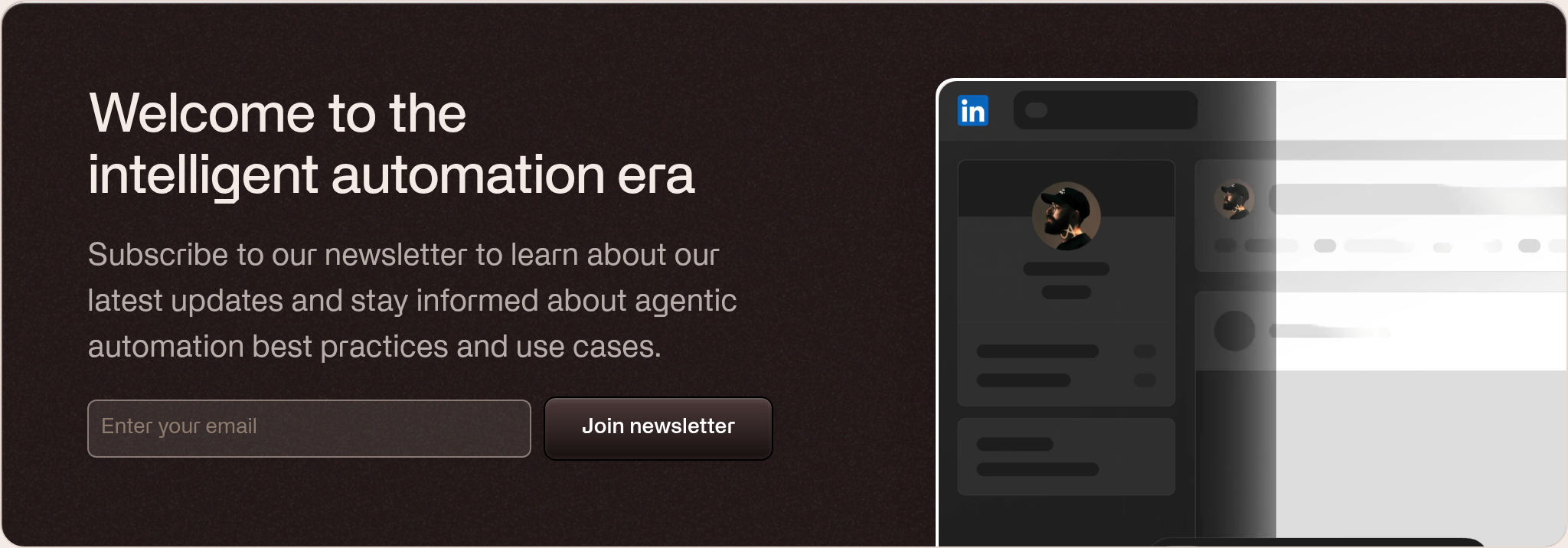 Twin Newsletter design