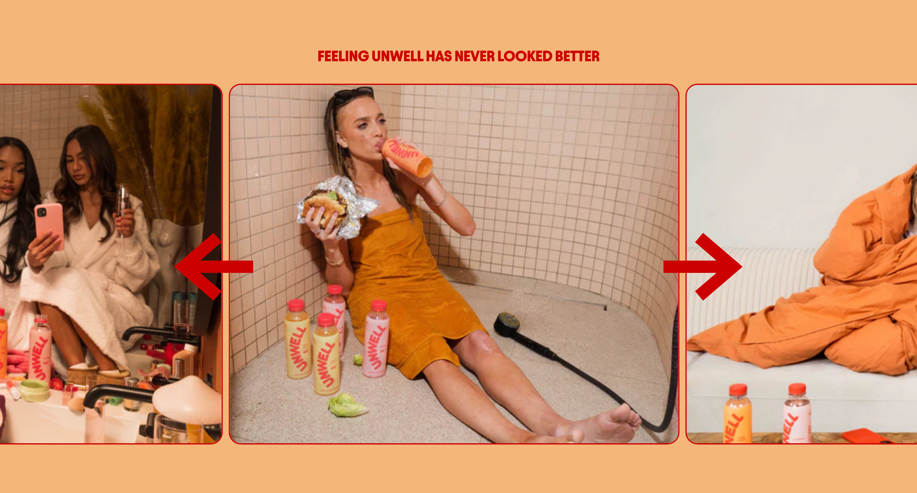 Unwell Hydration Image Gallery design
