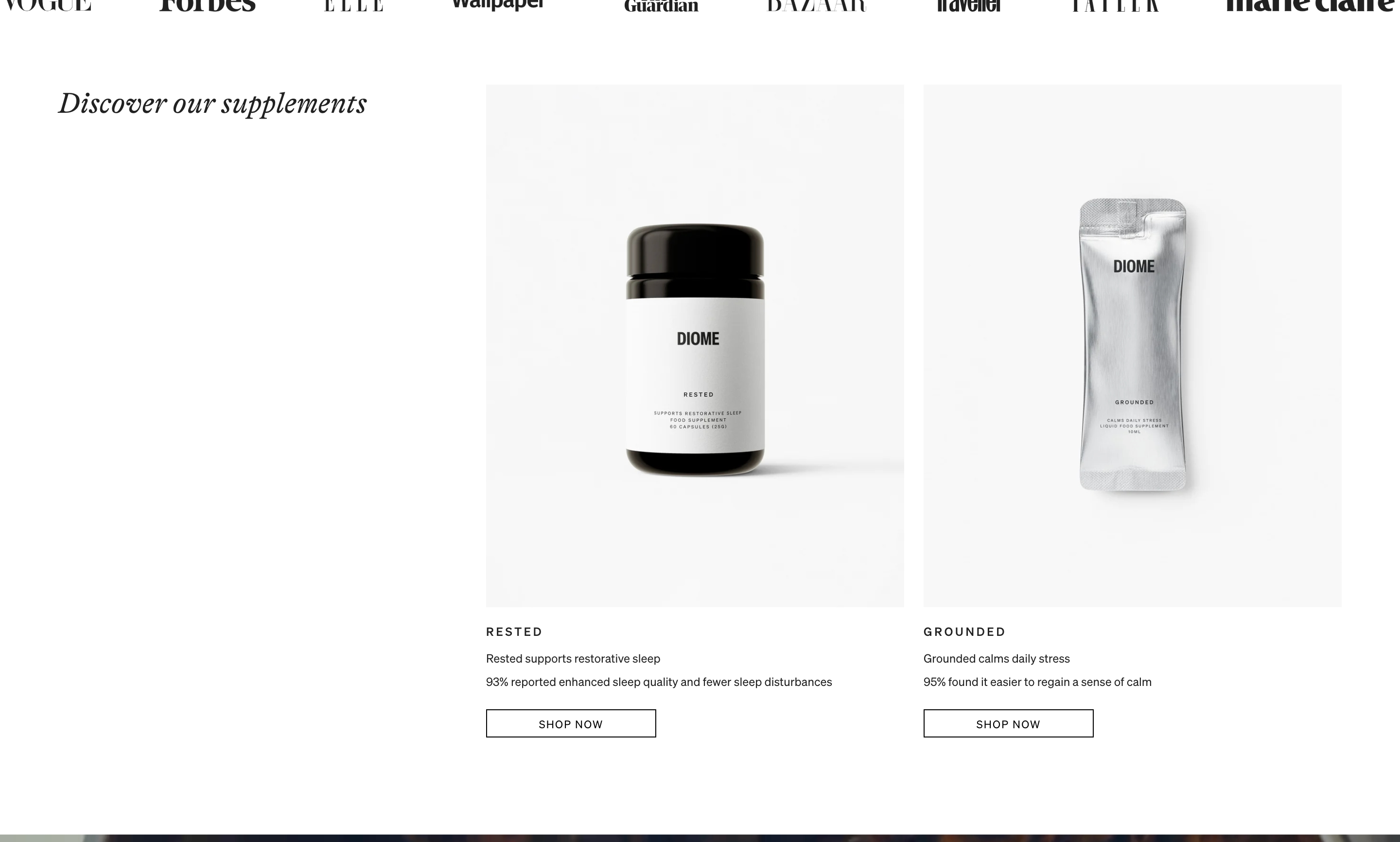 Diome Product design