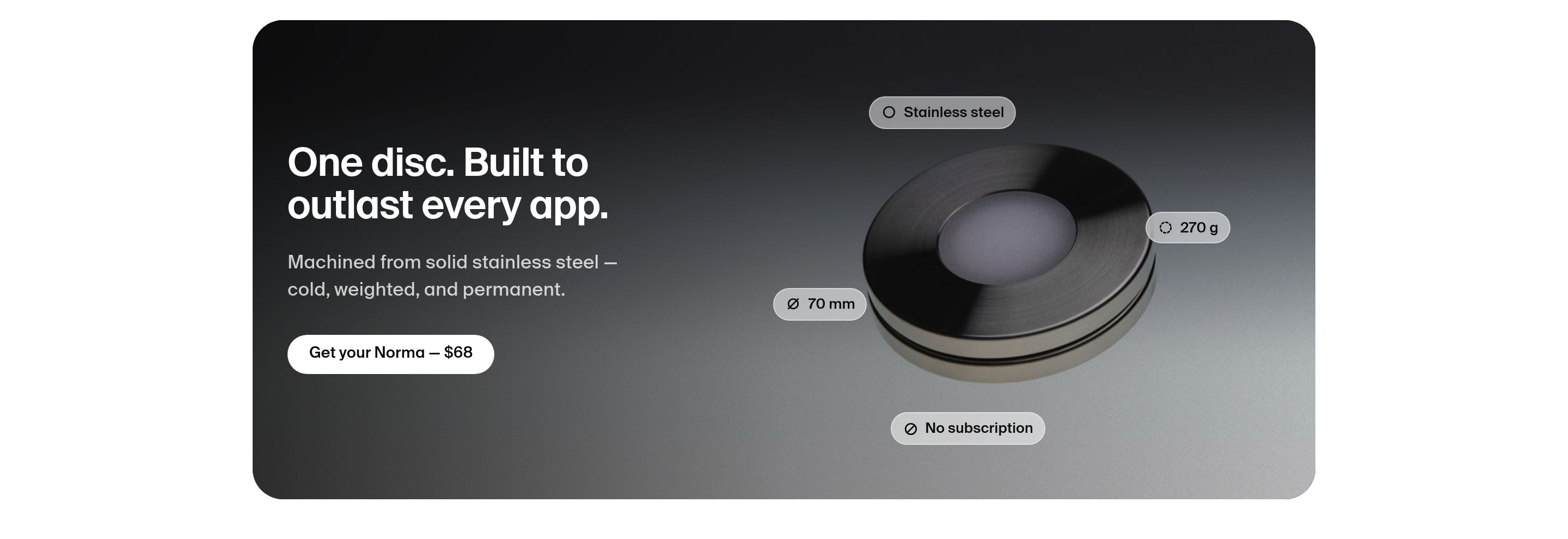 Norma Call to Action design