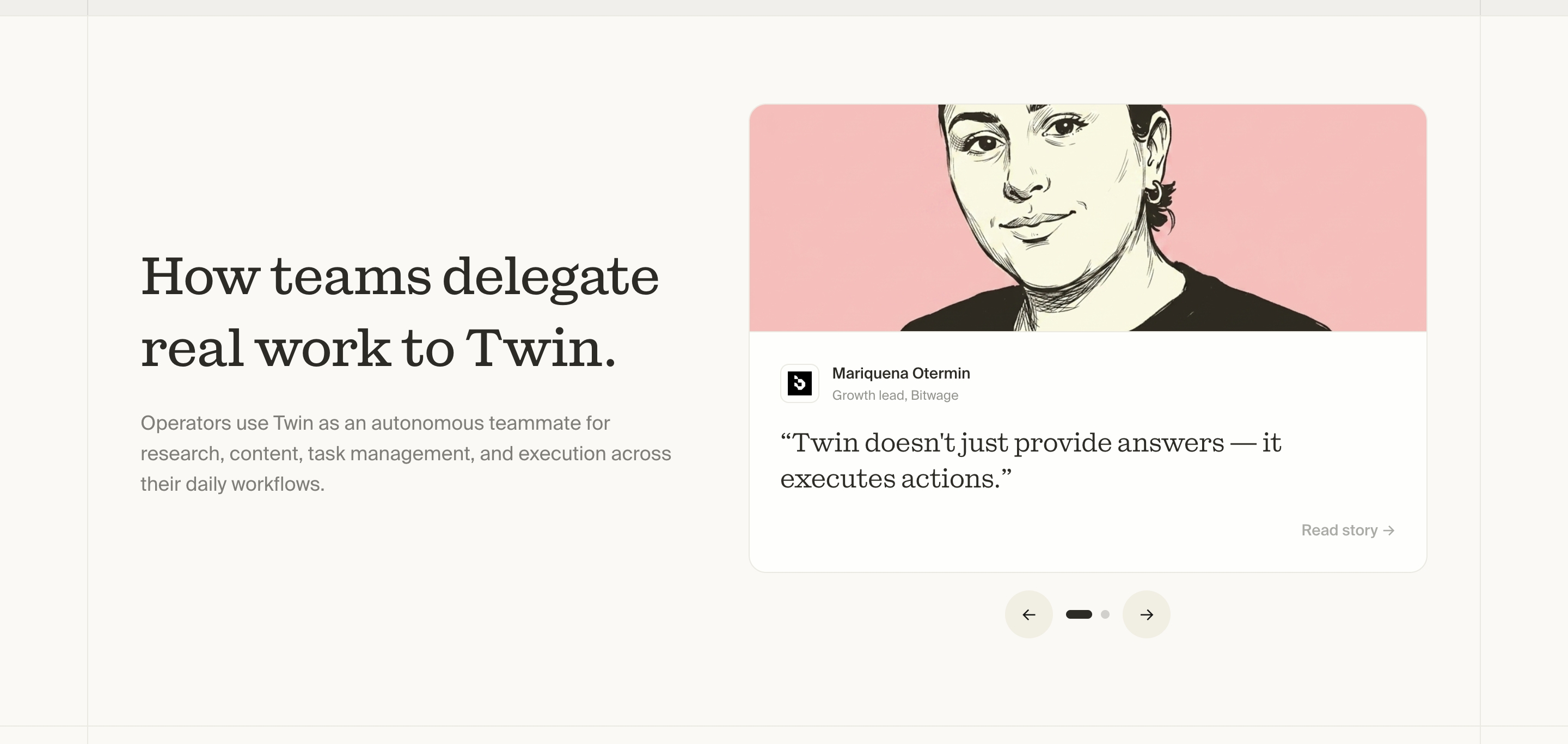 Twin Case Study design