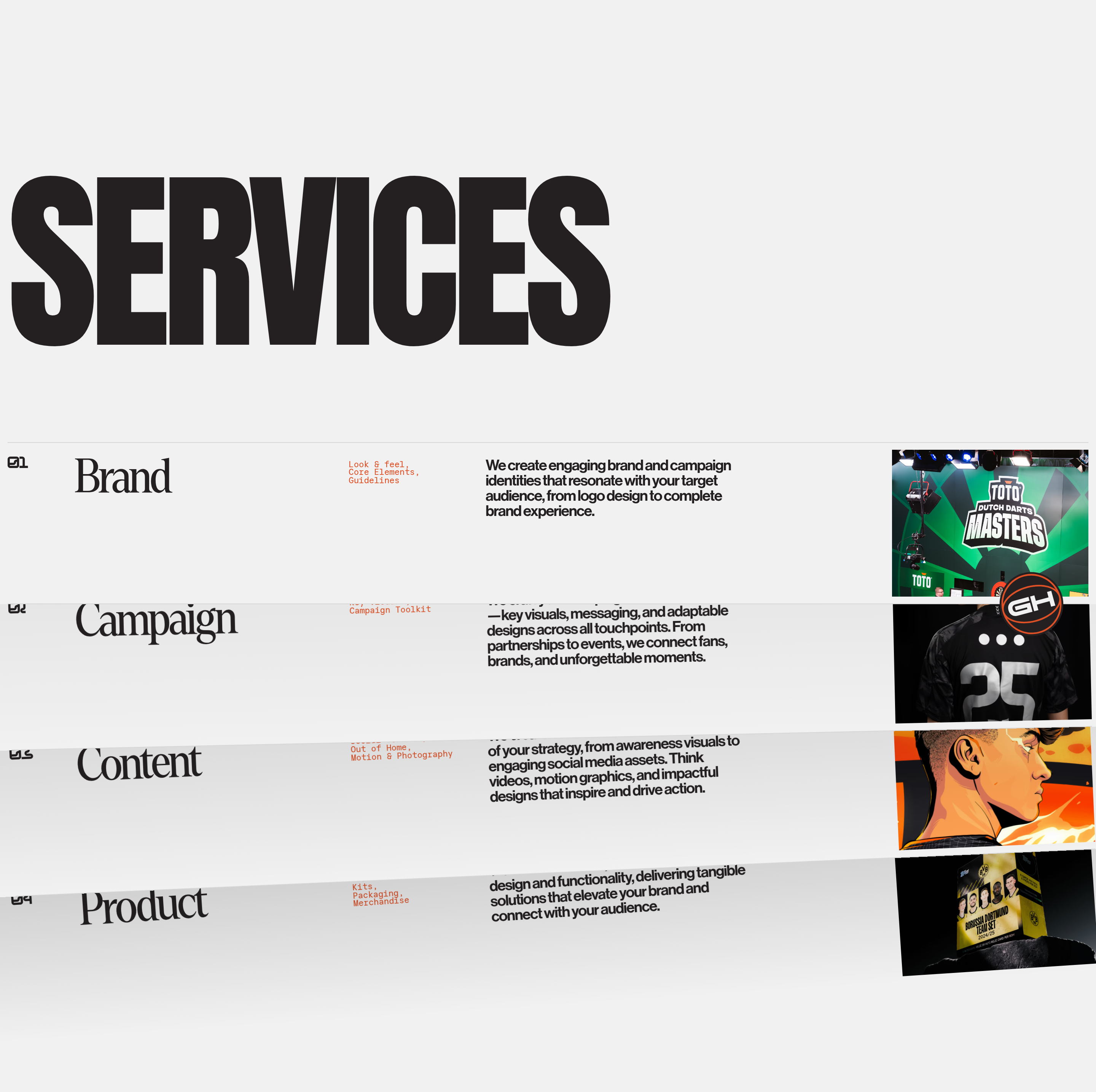 Graphic Hunters Feature design