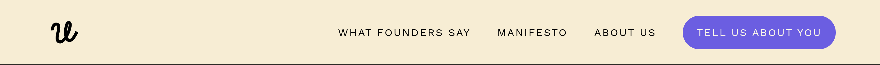 Uplift Founders Header design