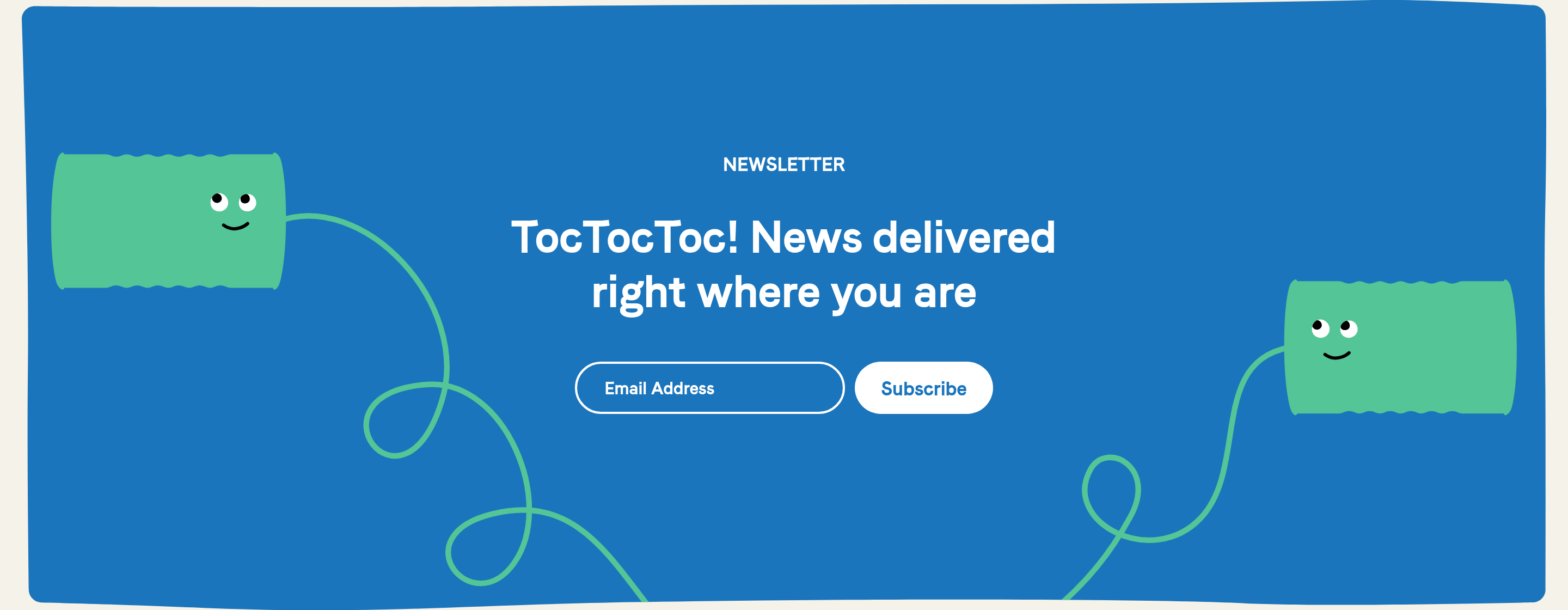 DocTocToc Newsletter design