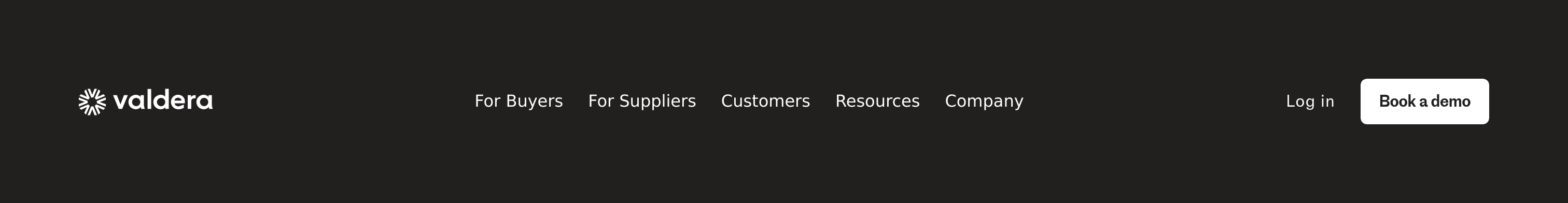 Valdera Header design